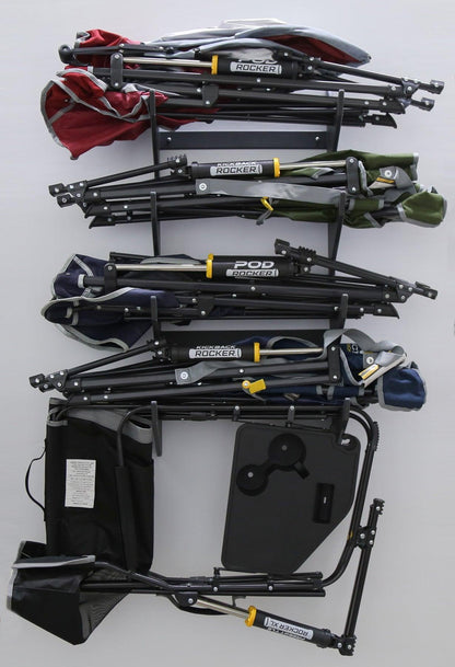 TRAPSKI Versa Slim 4 Slot Chair Rack Plus Base