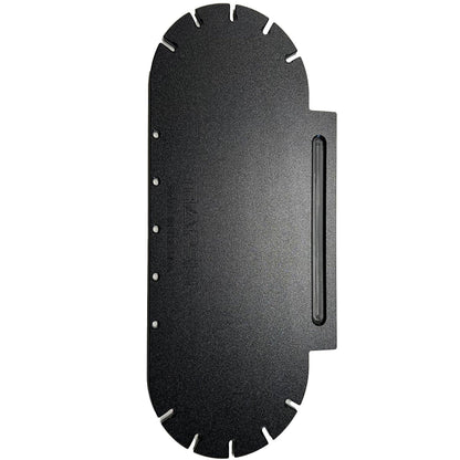 TRAPSKI Wall Golf Rack with Oval Bottom Shelf
