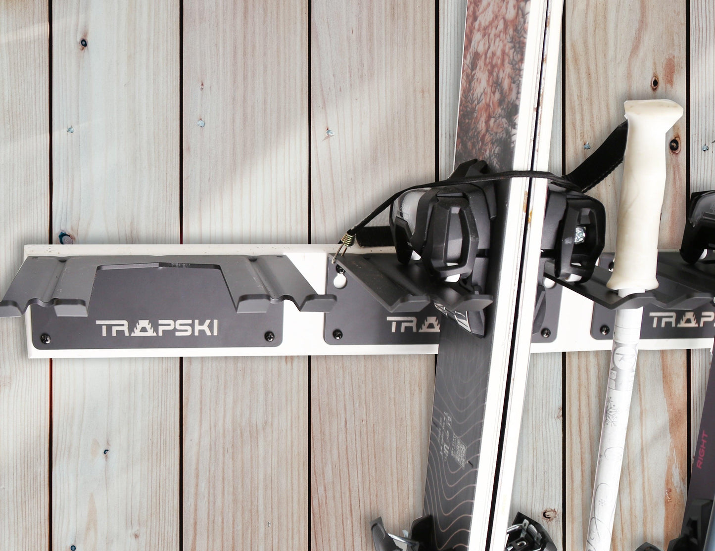 Garage Ski Rack Wall Mount Ski Rack for Garage | Aluminum