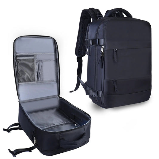 Travel Backpack Large Capacity Daypack with organizer case two-piece navy VIP Digital Presence on Tampa Home & Garden Store