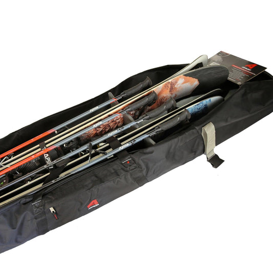 Porte-skis TRAPSKI pour sacs de voyage à skis doubles/doubles | L'insert de porte-skis est uniquement destiné aux skis | Plastique PEHD de qualité marine de haute qualité | Sangle de qualité supérieure incluse | Garantie de 3 ans | Fabriqué aux États-Unis