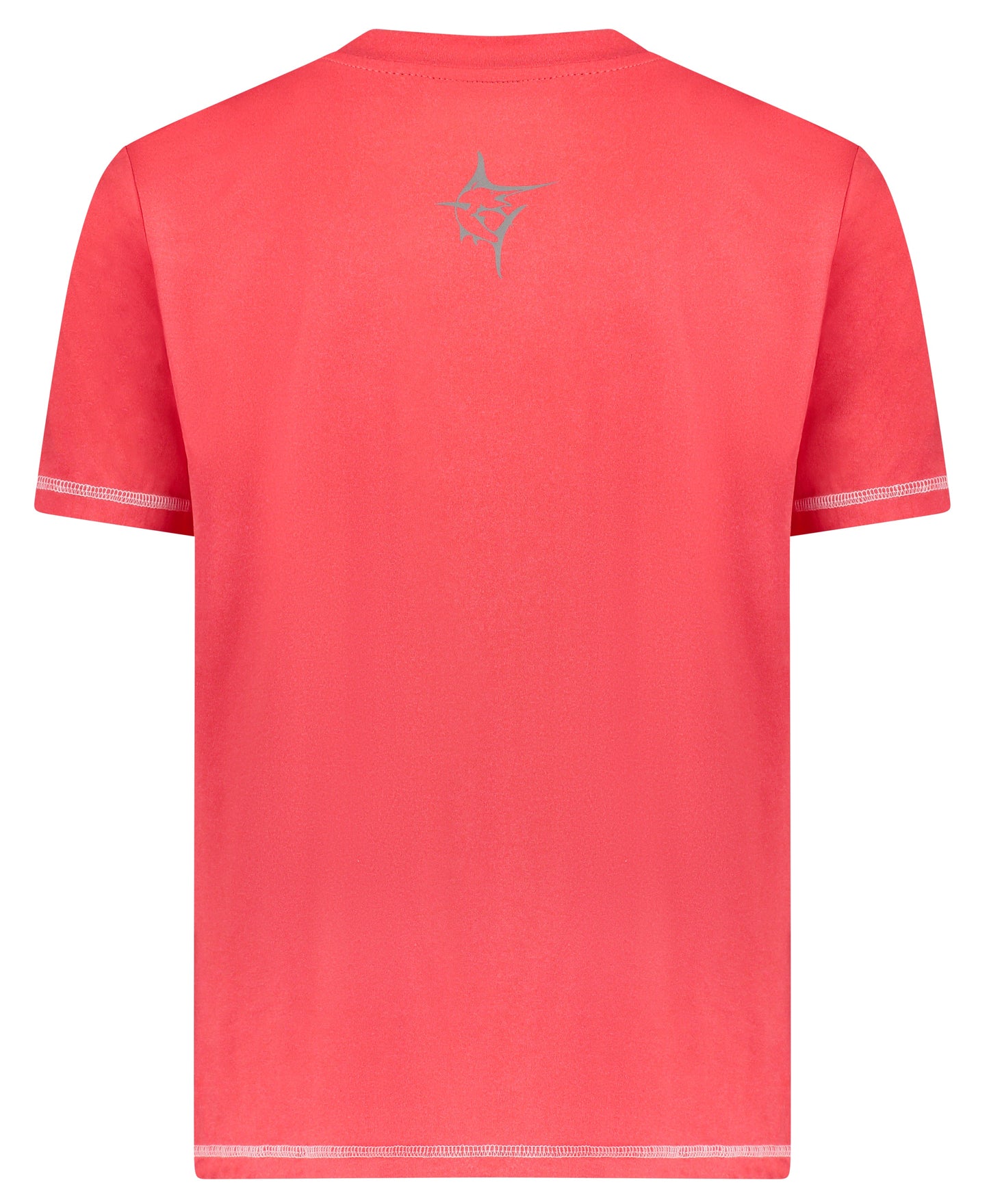Grander Short Sleeve Performance Tee coral pink with White Water Life logo on back on Tampa Home & Garden Store