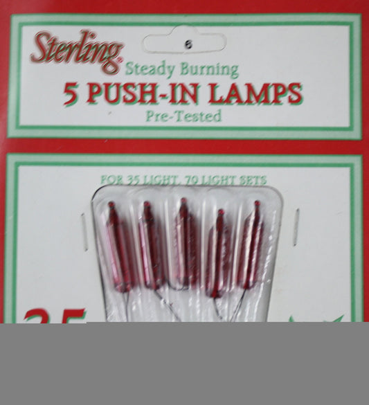 Solid Assortment: 3.5 Volt Bulb - Red