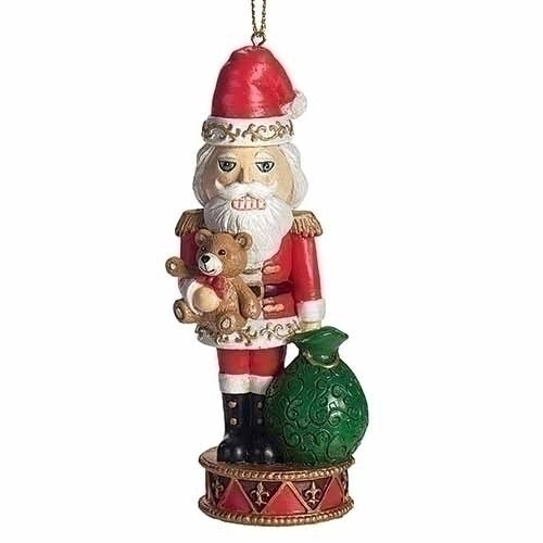 Santa Nutcracker Ornament - Tampa Home & Garden Store