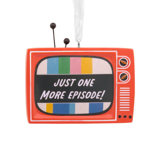Just One More Episode! Vintage TV Ornament - Tampa Home & Garden Store