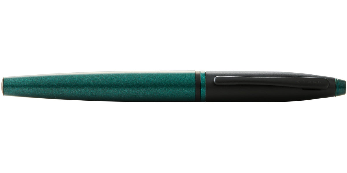 Calais matte green and black lacquer rollerball pen by A.T. Cross on Tampa Home & Garden Store