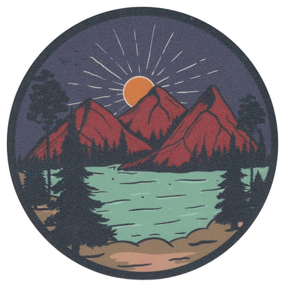 Sip Sip Hooray Coaster -  Serene Wilderness
