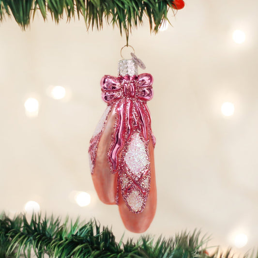 Ballet Toe Shoes Ornament - Tampa Home & Garden Store