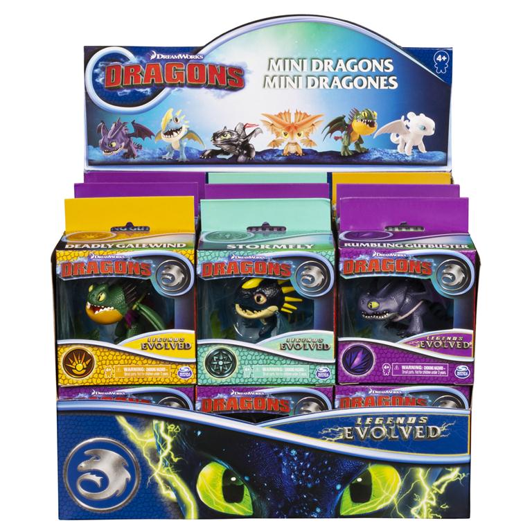 Mini-dragons à collectionner Dreamworks -