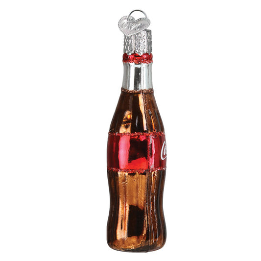 Gumdrop Mini Coca-Cola Bottle Glass Ornament - Tampa Home & Garden Store