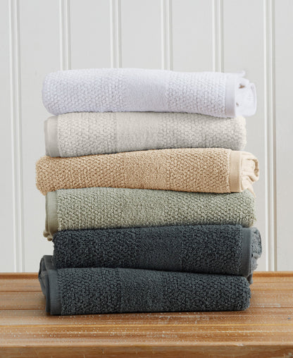 Pure Cotton Woven Bath Towel Set and a Soft Feel