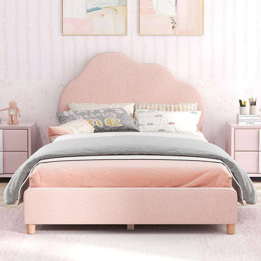 Twin Bed Frame with Height-Adjustable Headboard and Sturdy Wooden Slats - Tampa Home & Garden Store