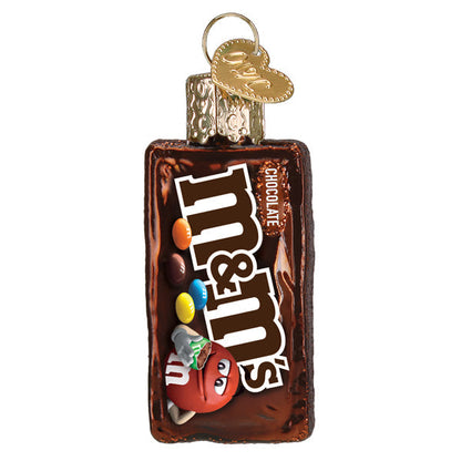 Ornement en verre Mini M&amp;M's en forme de goutte de gomme