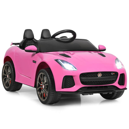 12V Jaguar F-Type SVR Licensed Kids Ride On Car