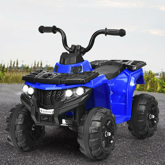 6V Battery Powered Kids Electric Ride on ATV-Blue - Tampa Home & Garden Store