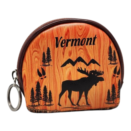 Vermonter Moose Zip Pouch
