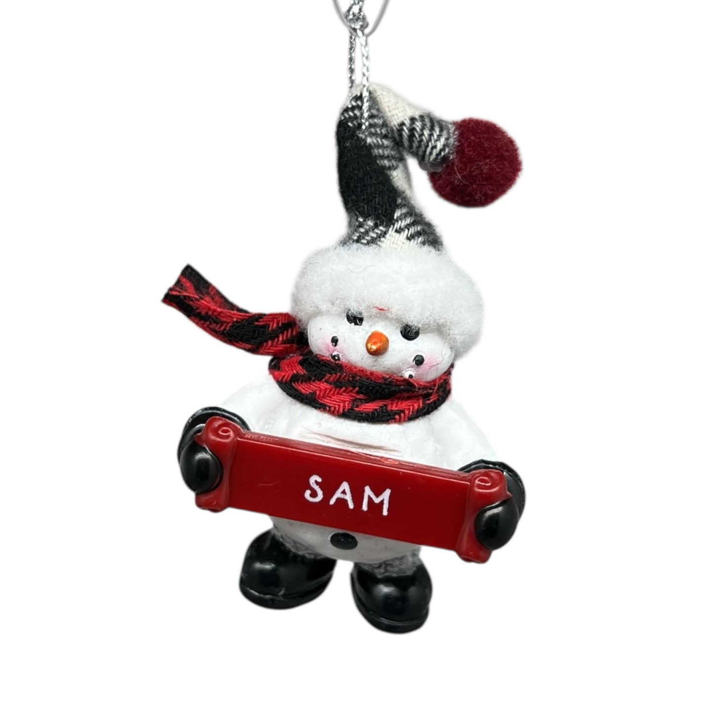 Ornement Bonhomme de Neige Confortable (Lettres S - Z) -
