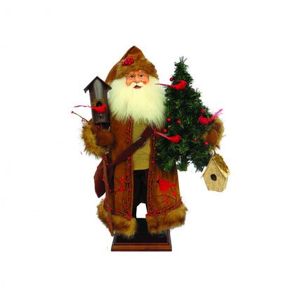 Cardenal y bayas de Papá Noel - 20"
