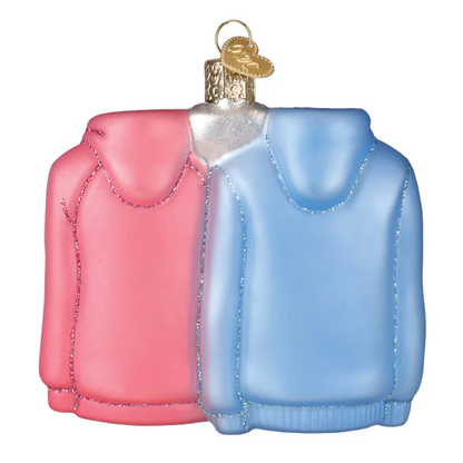 Ornement en verre Monsieur et Madame Hoodies