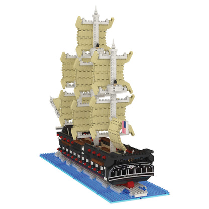 Mini blocs de construction - USS Constitution Boston MA