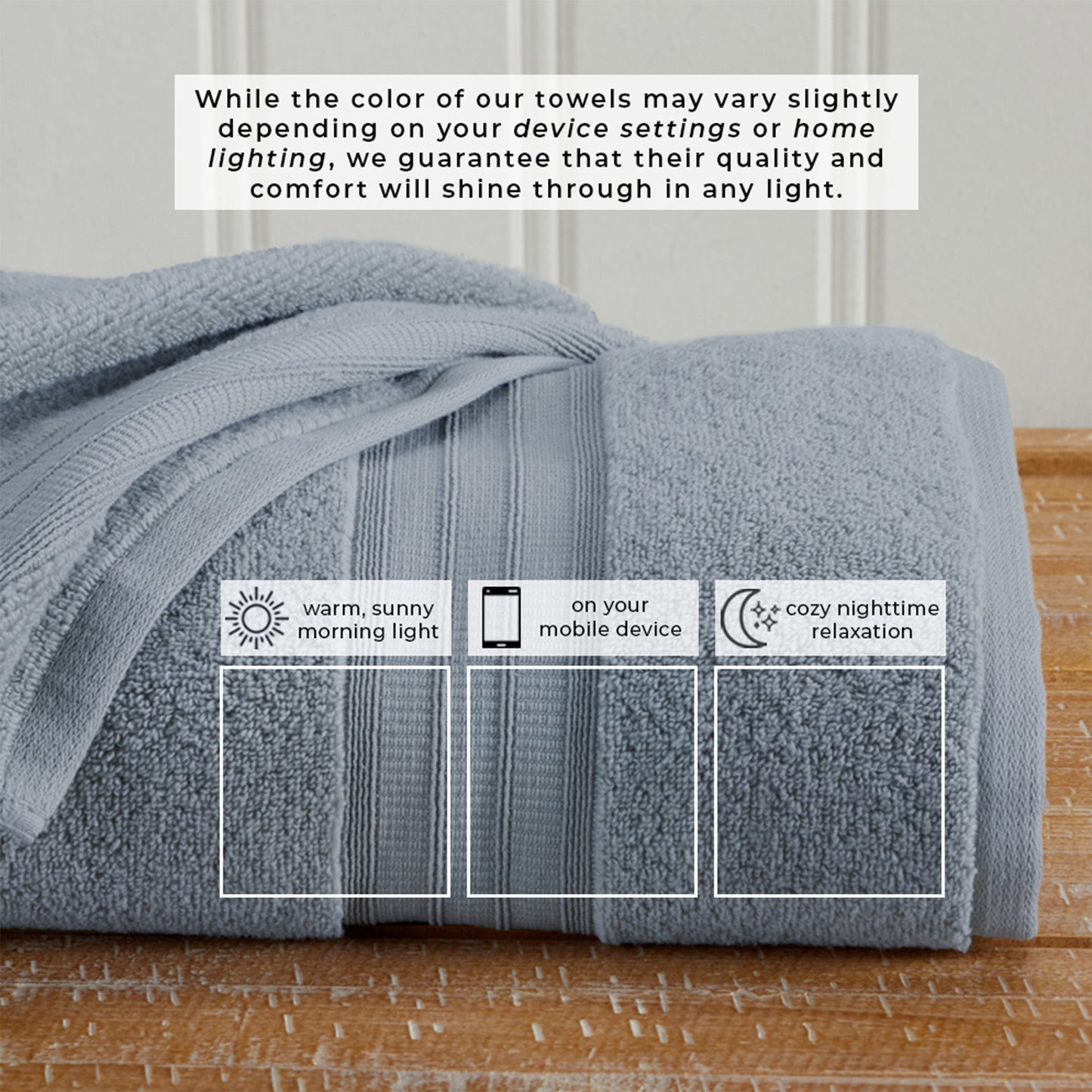 Premium Zero Twist Cotton Bath Towel and Set