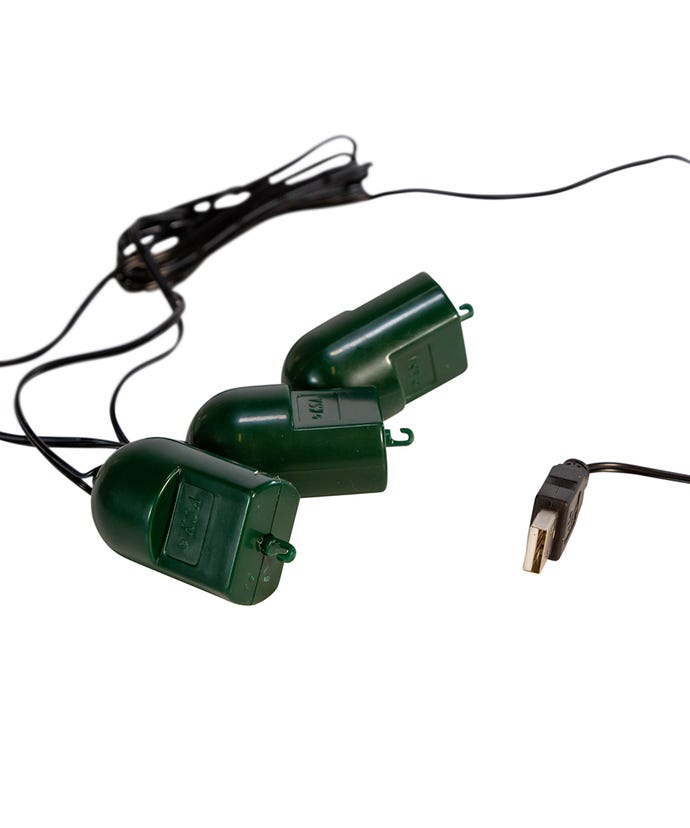 Tourbillon triple USB avec moteurs CC