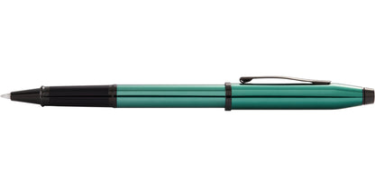 Cross Century II translucent green lacquer rollerball pen with black grip and clip on Tampa Home & Garden Store