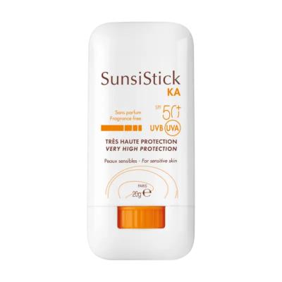 Avene Sunscreen Stick SPF 50 white stick with orange cap for sensitive skin on Tampa Home & Garden Store