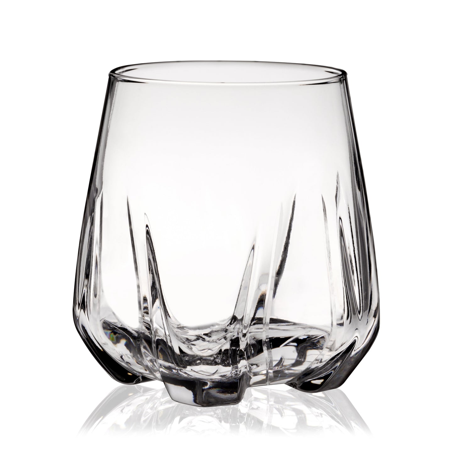 Apollo And The Hand Etched Clear Glass Tumbler