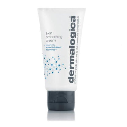 Dermalogica Skin Smoothing Cream facial moisturizer white tube with blue graph dark cap on Tampa Home & Garden Store
