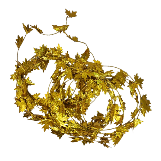 Harvest Wire Garland - Gold