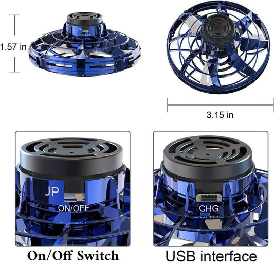 A Mini Drone And Rechargeable UFO Fidget Toy