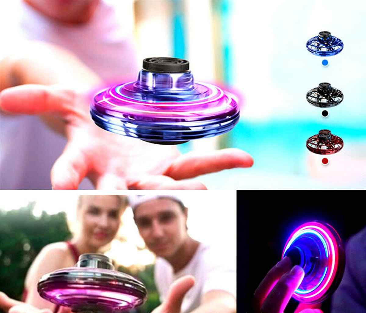 A Mini Drone And Rechargeable UFO Fidget Toy
