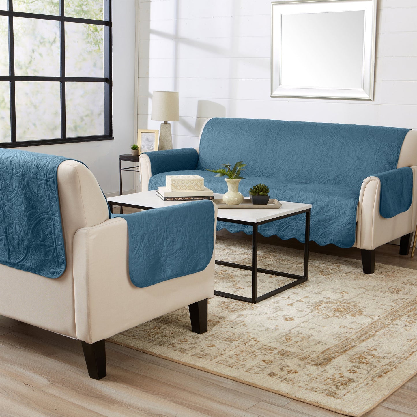 Medallion Solid Color and Furniture Protector