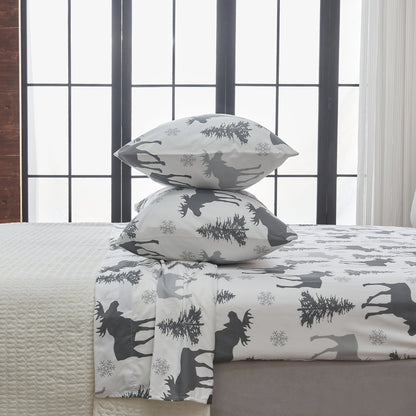 Lodge Printed Sheet Set and the Rustic Print