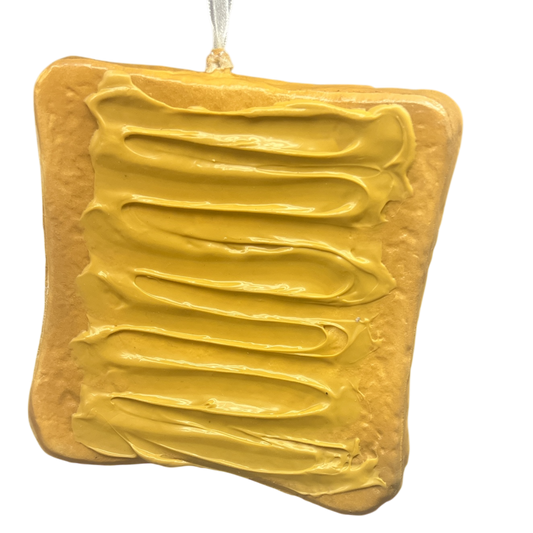 Sliced Toast Ornament - Peanutbutter - Tampa Home & Garden Store