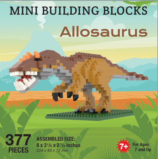 Minibloques de construcción - Allosaurus