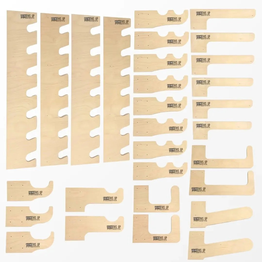 Ultimate Shed Organization Kit – Yard & Garden Tool Rack