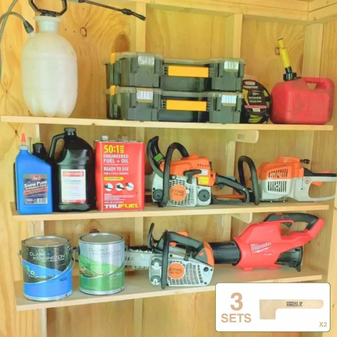 Deluxe Garden Tool Organizer Kit – Yard Tool Rack & Shed Storage System