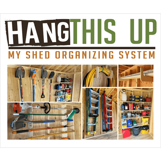 Ultimate Shed Organization Kit – Yard & Garden Tool Rack