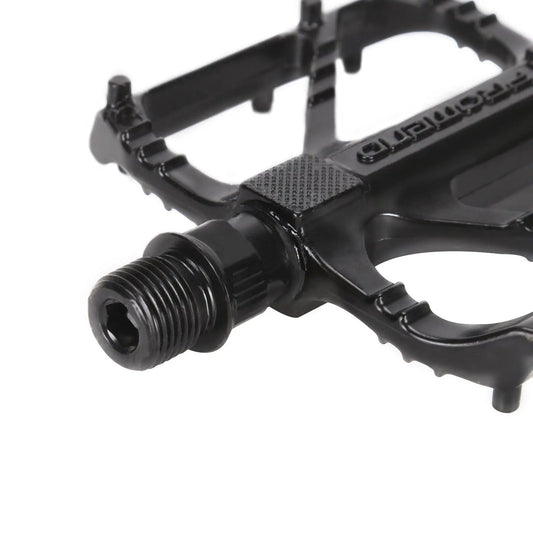 Stevvex ultralight 3-bearing bicycle pedal, black aluminum alloy platform, anti-slip on Tampa Home & Garden Store