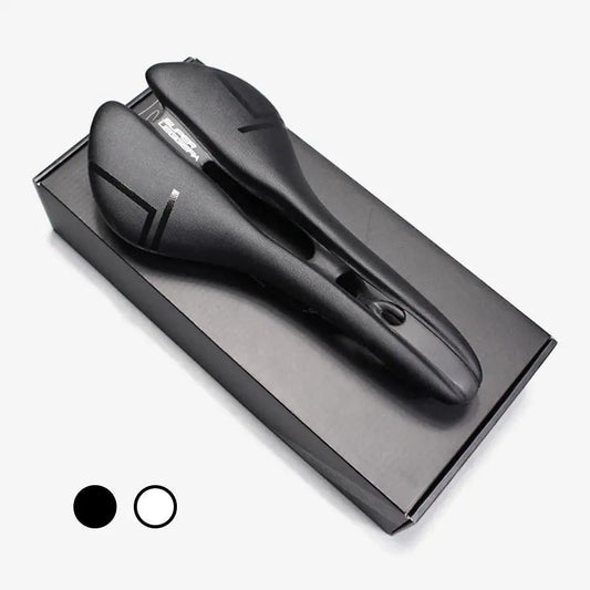 Stevvex ultralight carbon bicycle saddle, black racing seat on box on Tampa Home & Garden Store