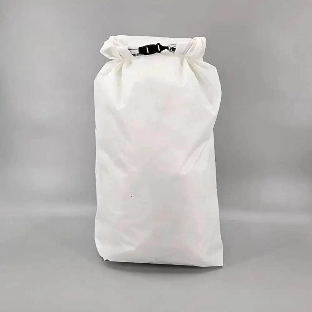 Ultralight pack liner, white, drawstring closure, single backpack liner for camping on Tampa Home & Garden Store