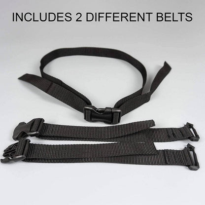 Ultralight Roll Top Fanny Pack Dyneema expandable with two black belt straps and buckles on Tampa Home & Garden Store