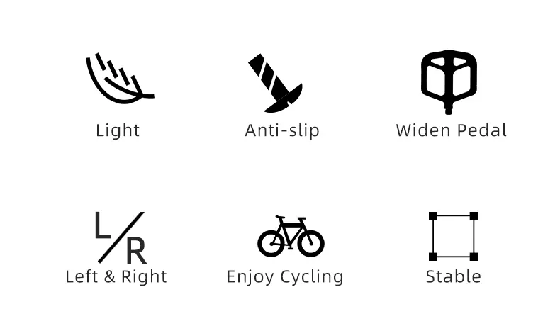 Ultralight Nylon Bike Pedals With Seal Bearings
