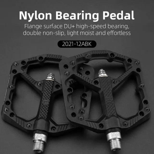 Ultralight Nylon Bike Pedals With Seal Bearings