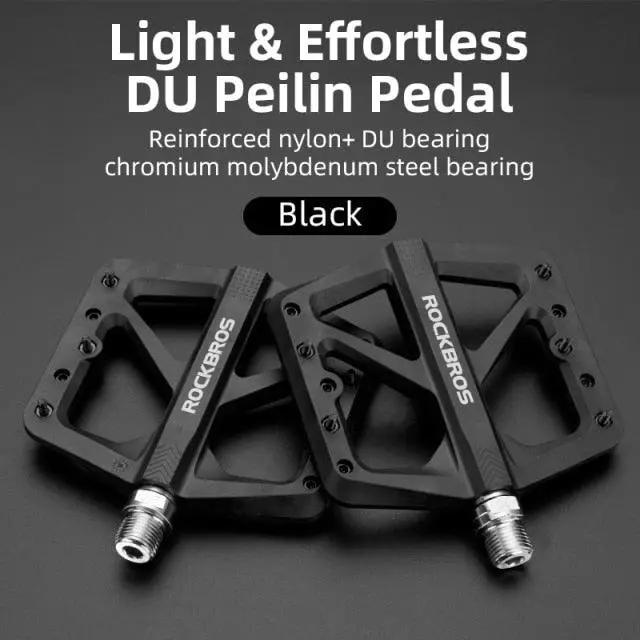 Ultralight Nylon Bike Pedals With Seal Bearings