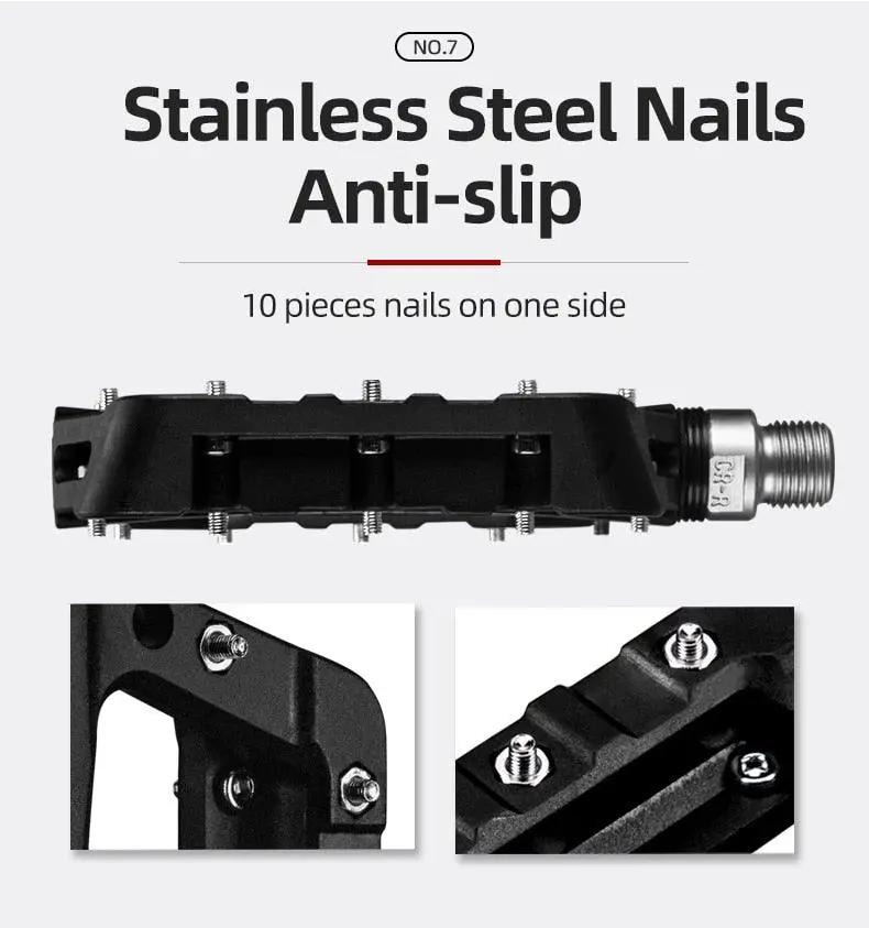 Ultralight Nylon Bike Pedals With Seal Bearings