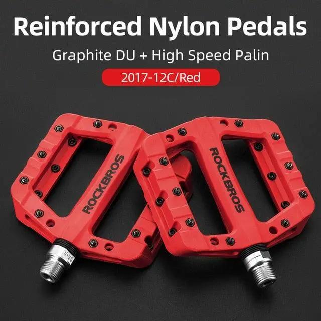 Ultralight Nylon Bike Pedals With Seal Bearings