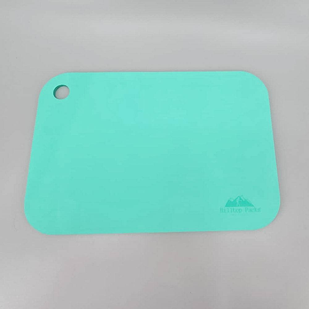 Ultralight Sit Pad teal foam backpacking cushion with corner hole Hilltop Packs LLC on Tampa Home & Garden Store